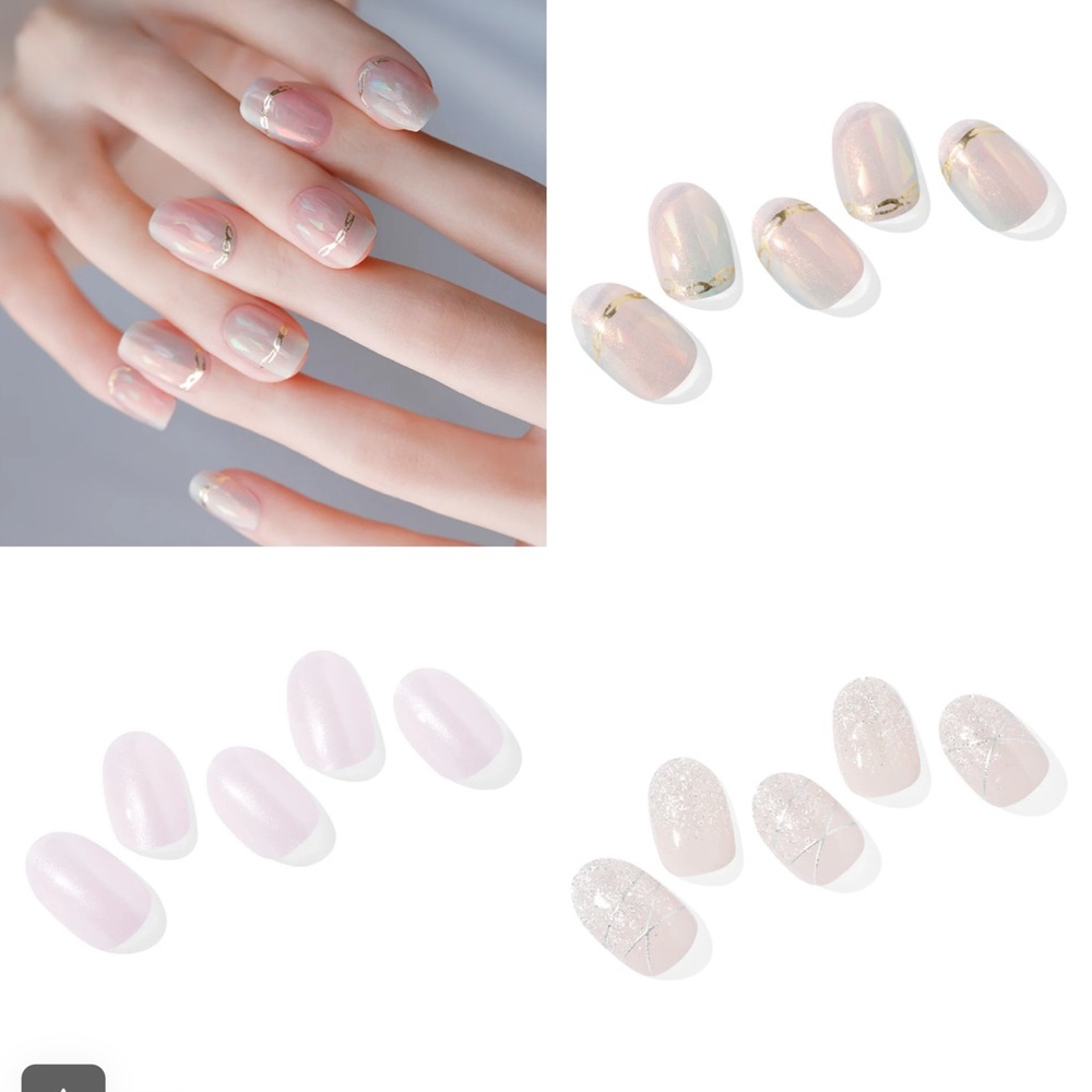*NEW* Ohora Semi Cured Gel Nail
Strips. x3 set.